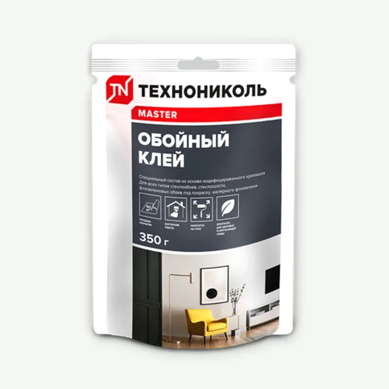 Клей для стеклообоев и стеклохолста ТЕХНОНИКОЛЬ MASTER, 350 гр.