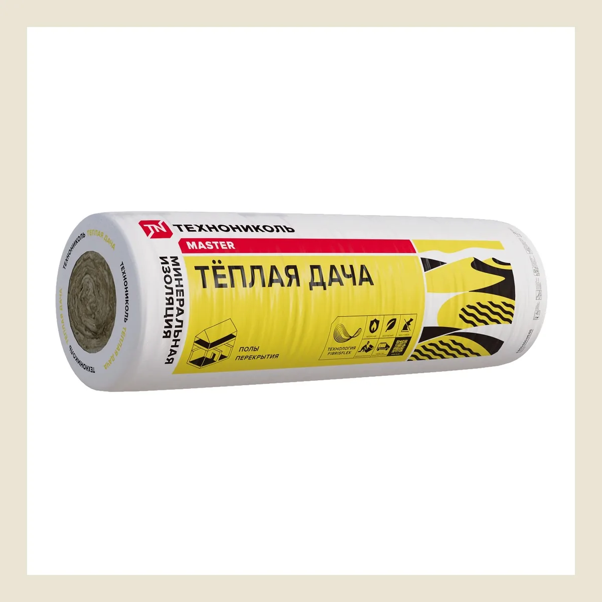 Маты теплозвукоизоляционные ТЕХНОНИКОЛЬ 44 RN Тёплая дача (2) 6250-1220-50 (фито) — точный товар